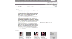 Desktop Screenshot of luxonline.org.uk